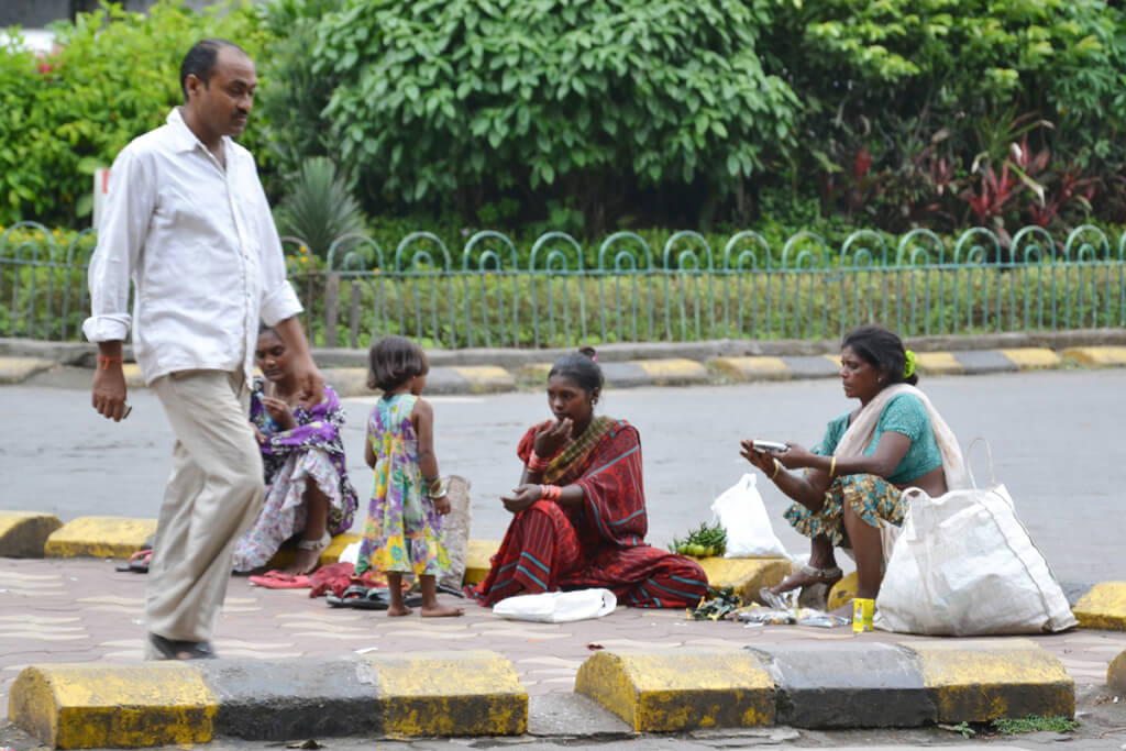 Mumbai Straßenleben