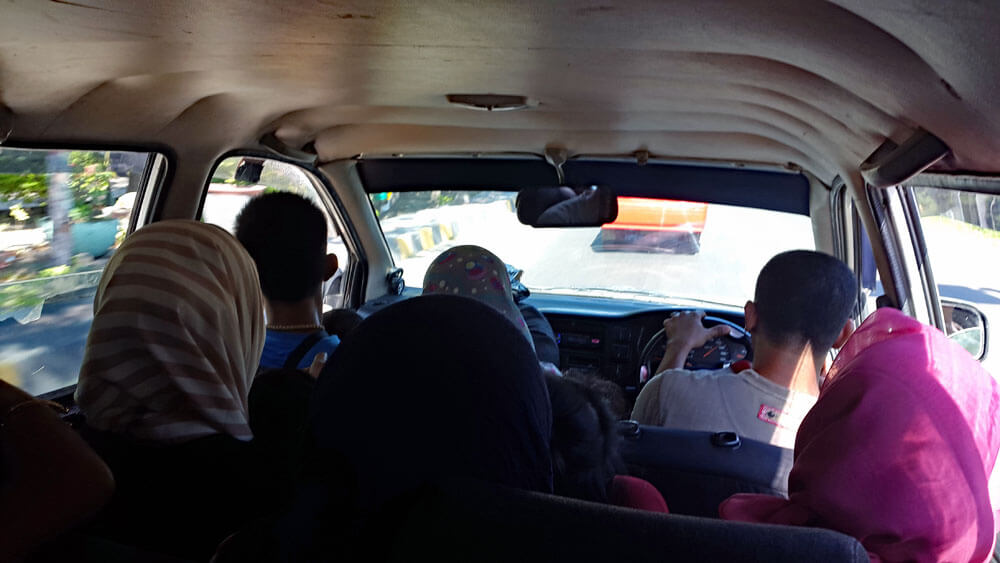 Insassen Minibus