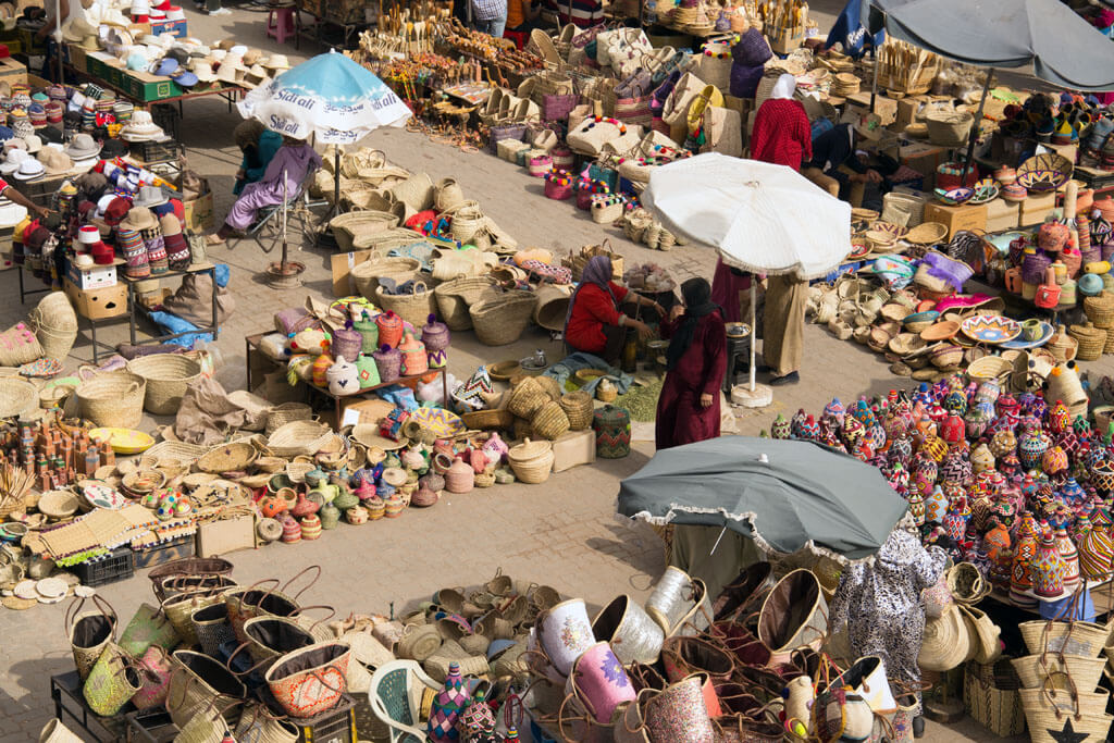 Gewürzmarkt Marrakesch