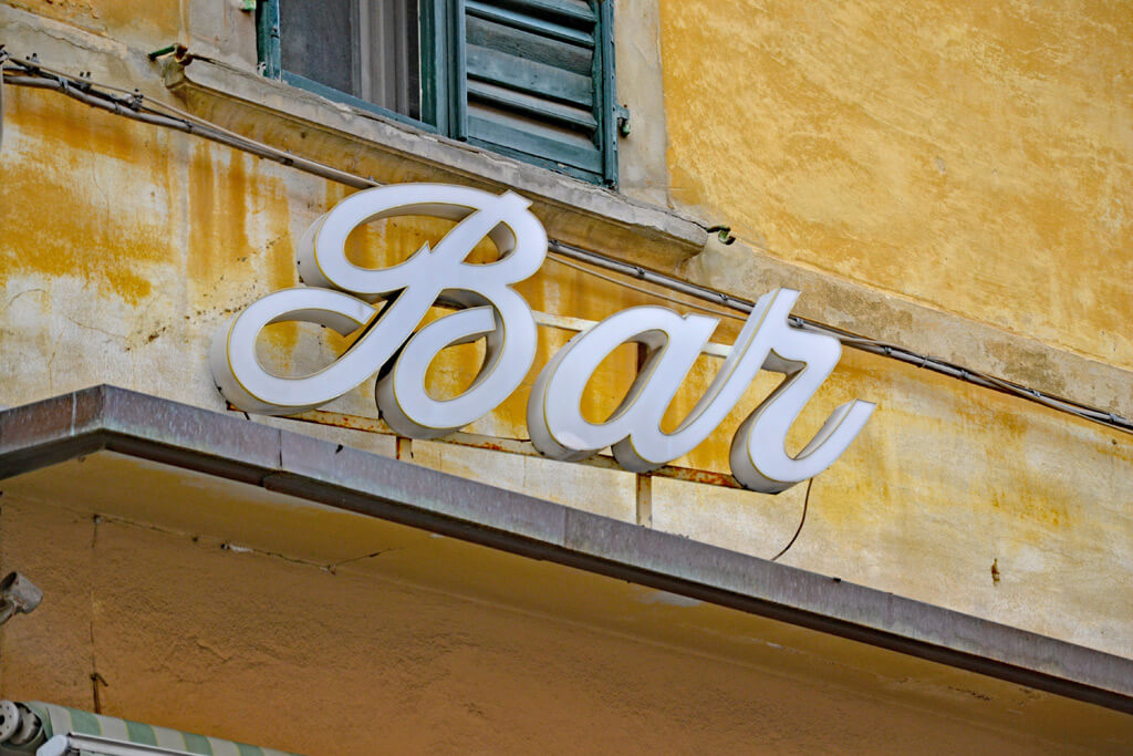 Bar in Pisa