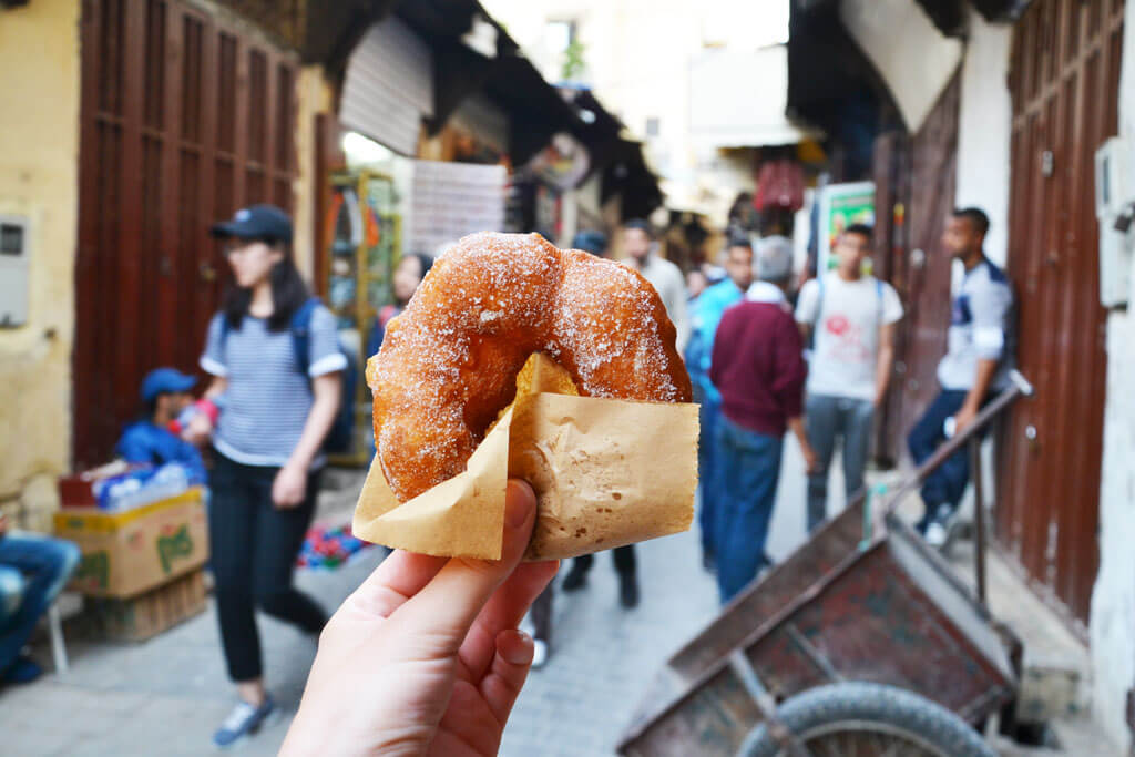 Zucker-Snack in Fez